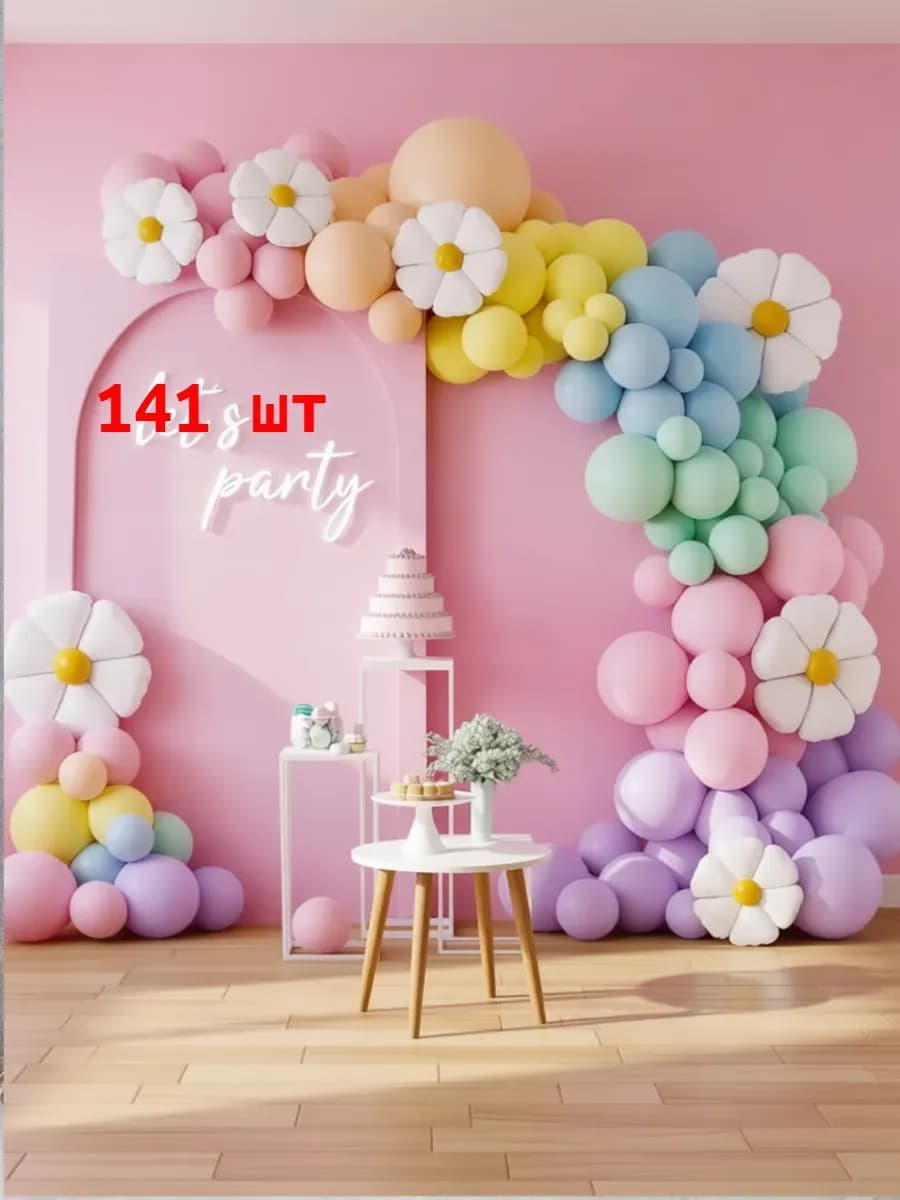 Воздушные шары на день рождения фотозона