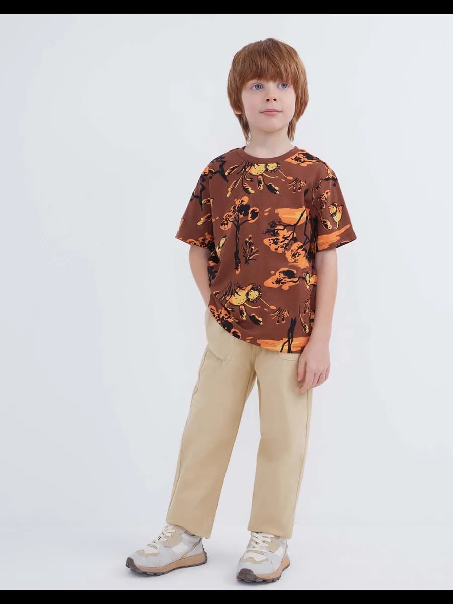 Бежевые джинсы Straight