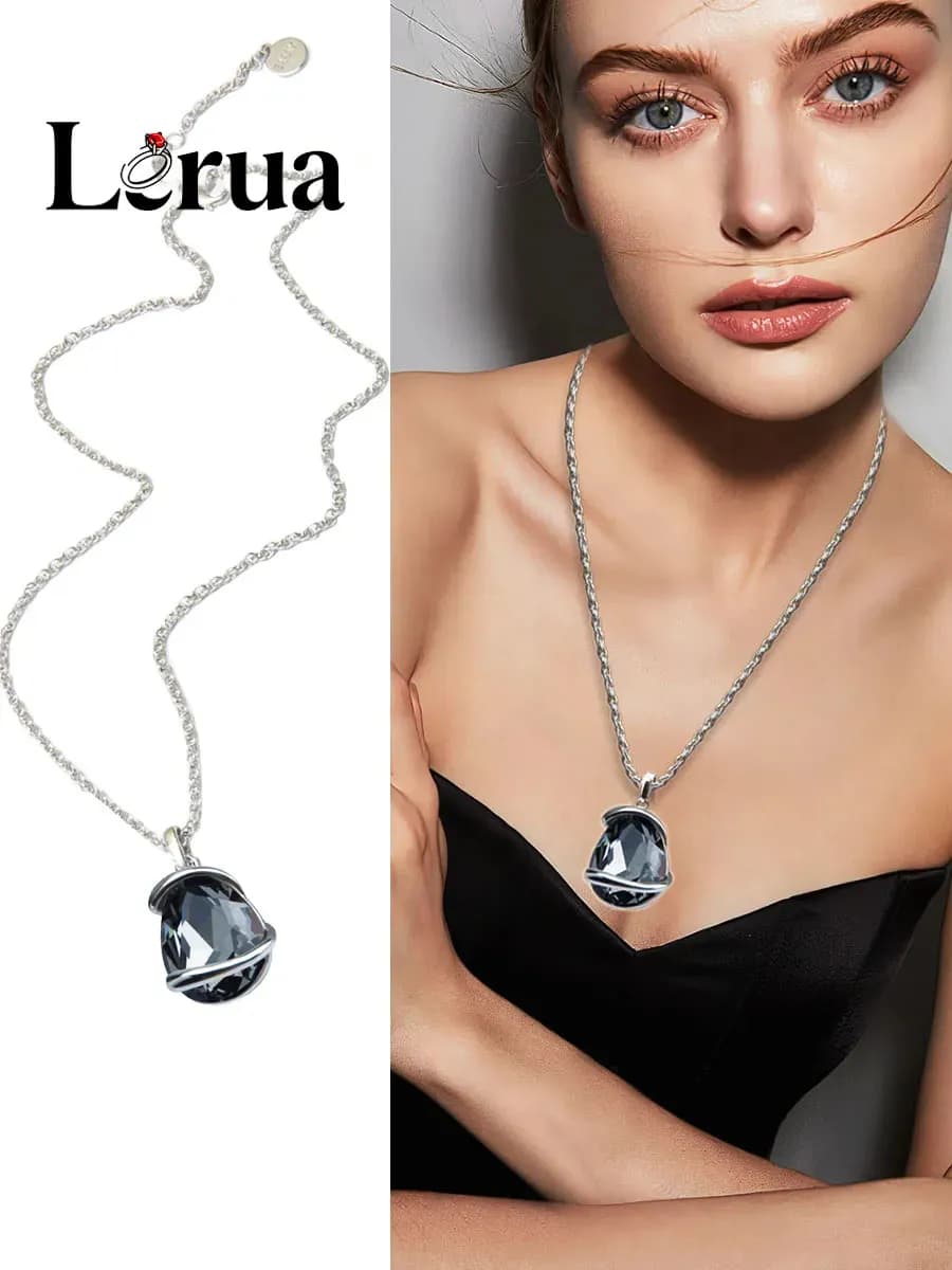 Подвеска с большим камнем