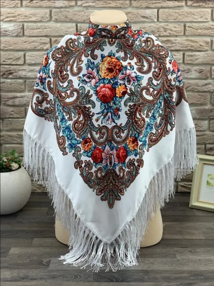 Платок женский на голову и на шею