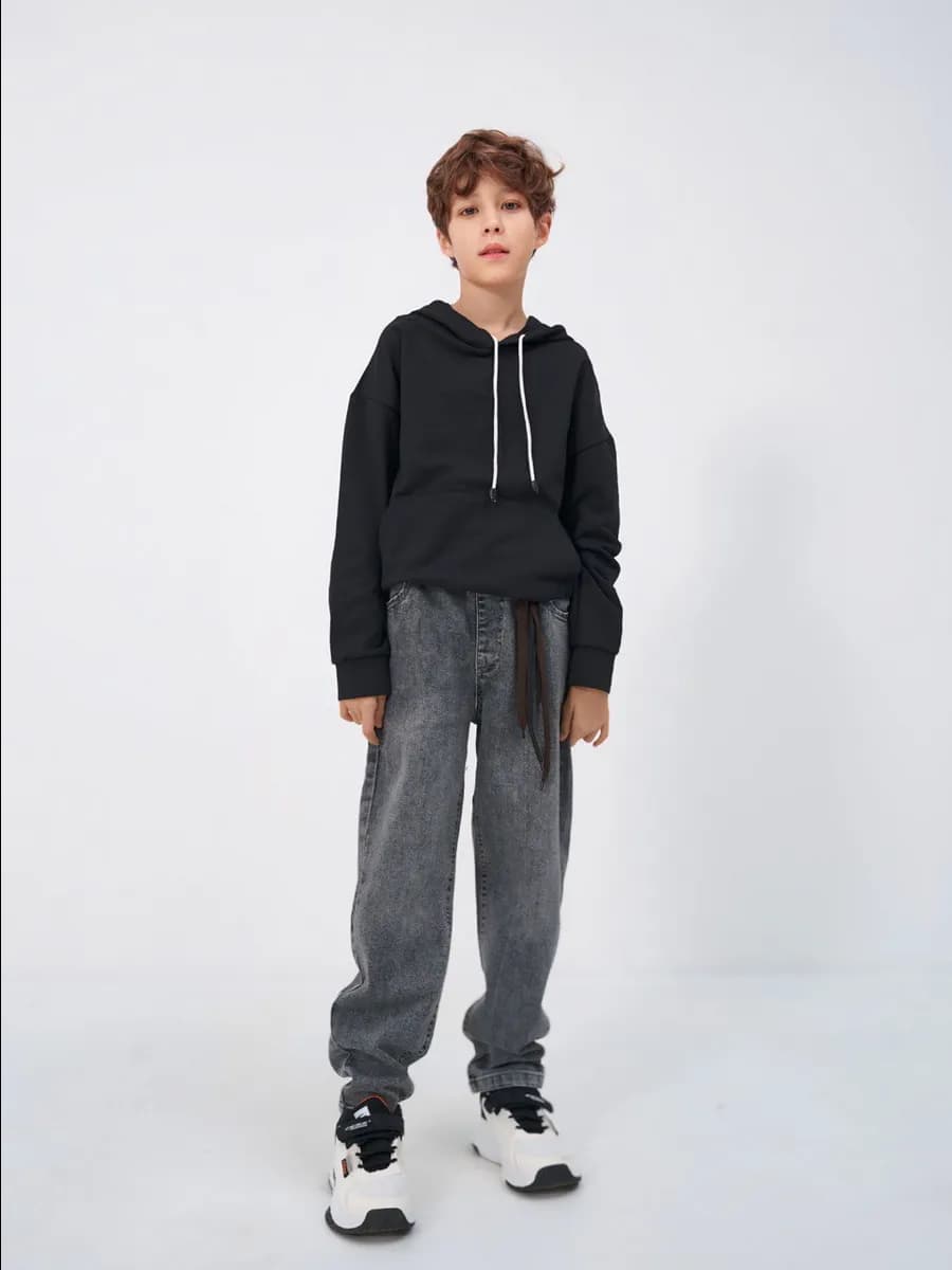 Джинсы бананы на резинке