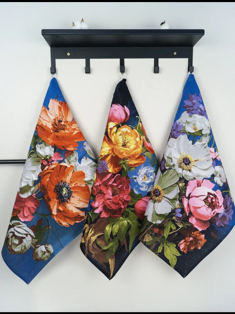 Полотенце кухонное для посуды набор из 3 шт