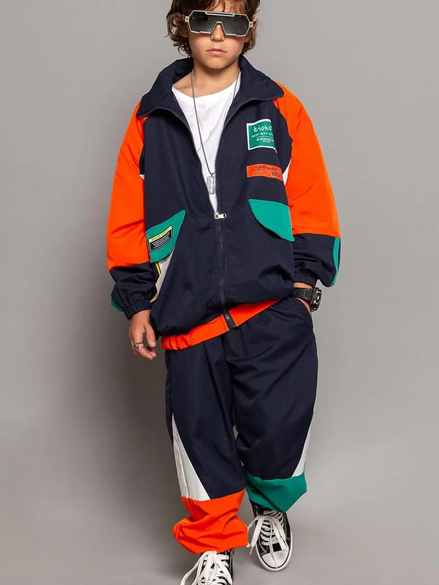 Спортивный хип хоп костюм для подростка y2k