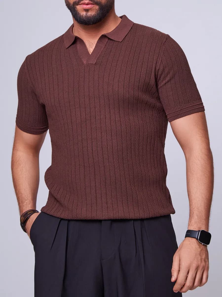 Футболка поло с коротким рукавом