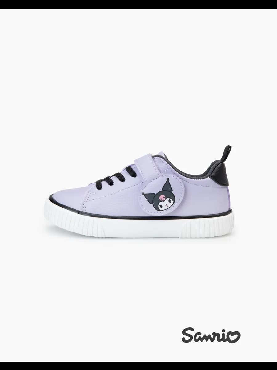 Сиреневые кеды с принтом Kuromi