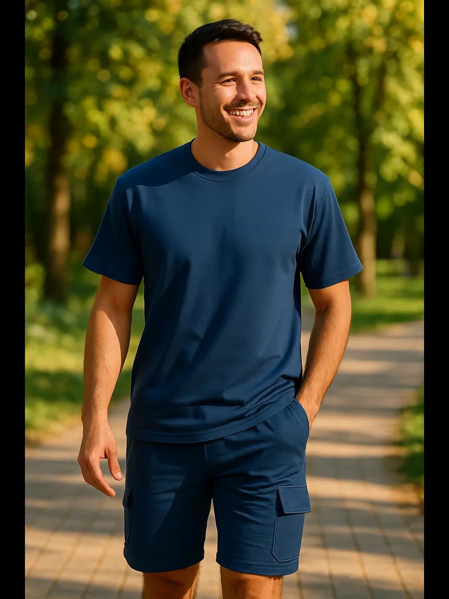 Костюм спортивный оверсайз трикотажный для дома