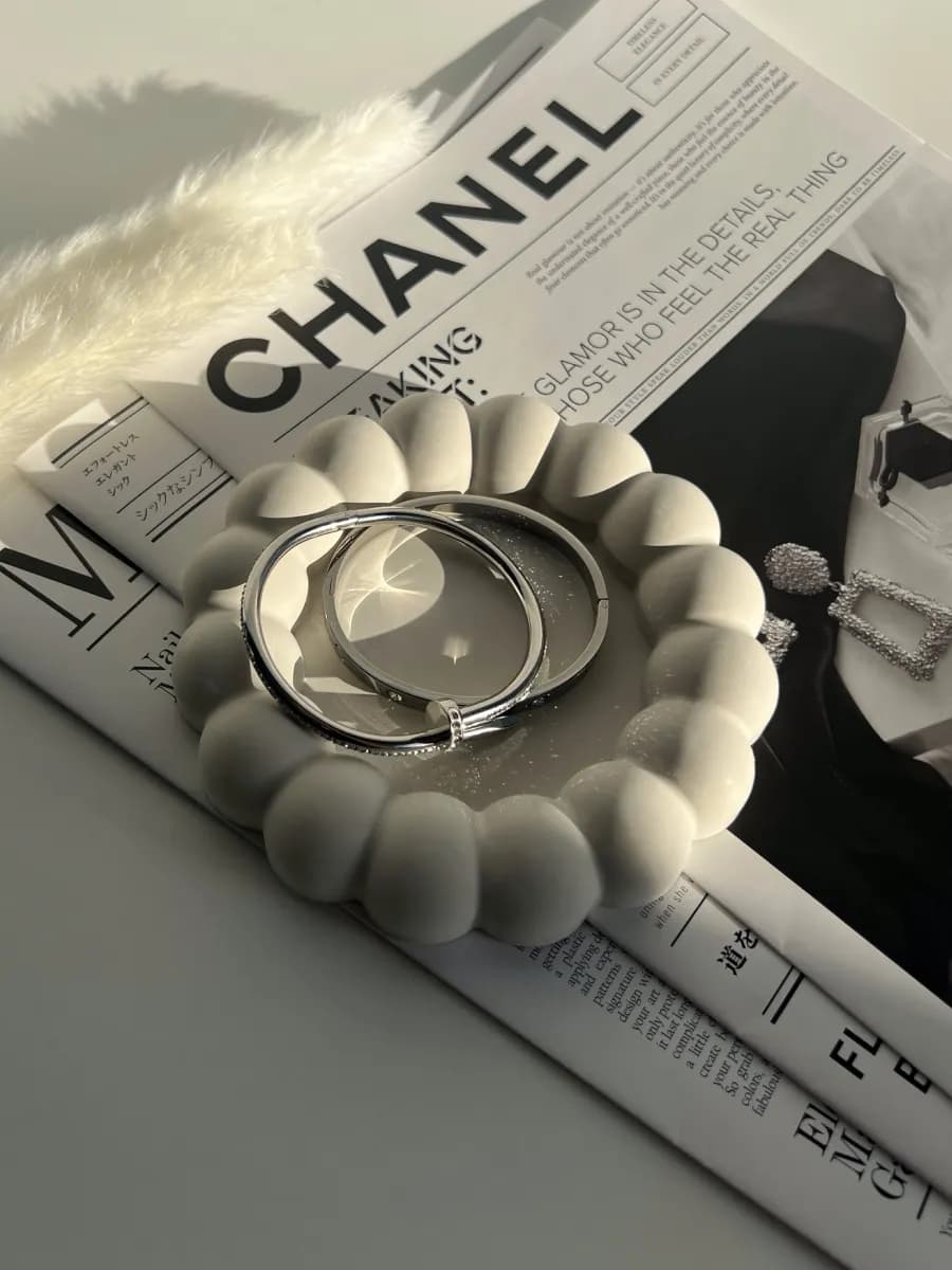 Подставка для украшений декоративная из гипса - фото 1