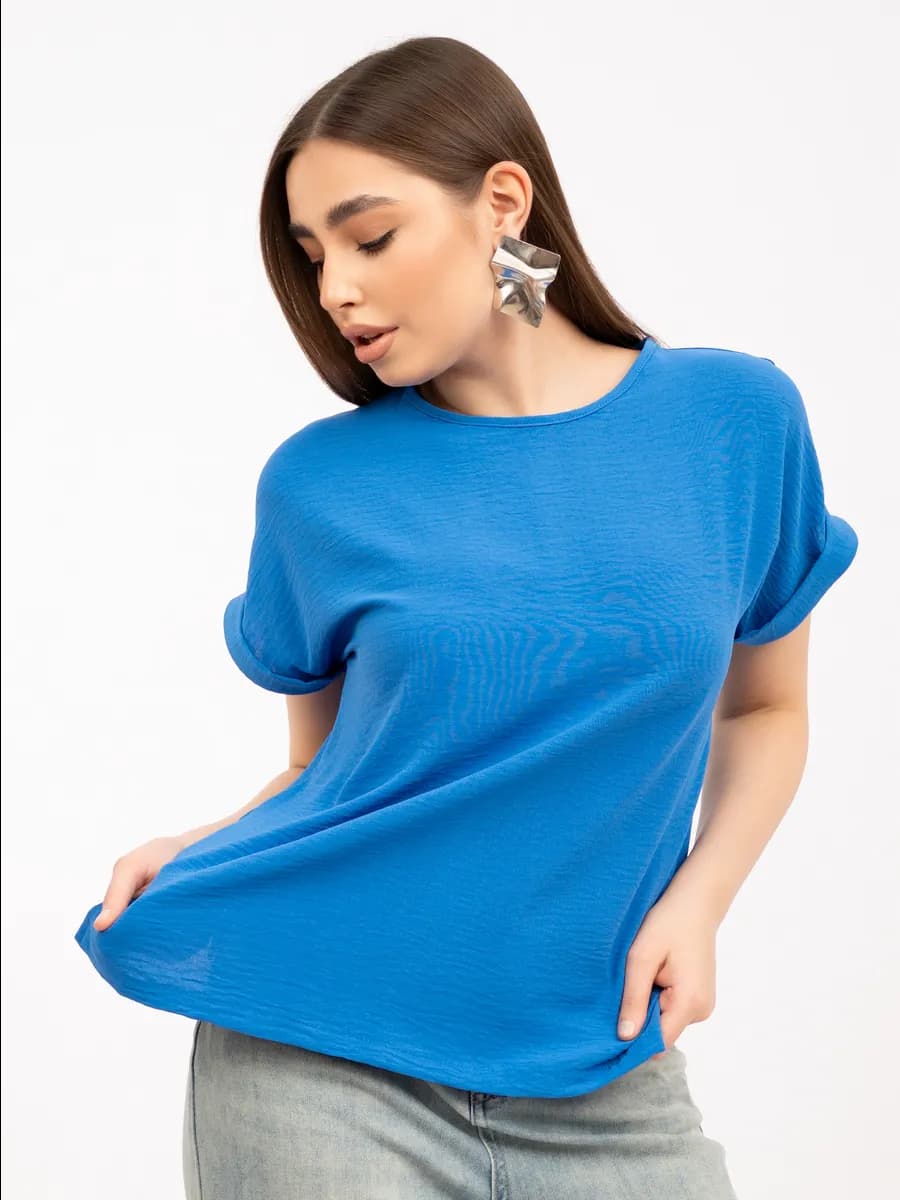 Блузка базовая повседневная - фото 1