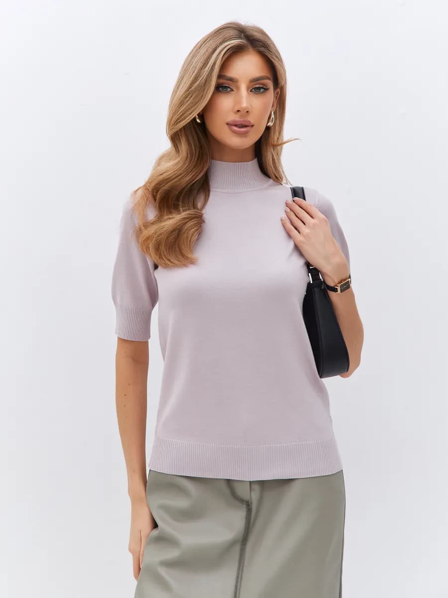 Джемпер кофта с коротким рукавом