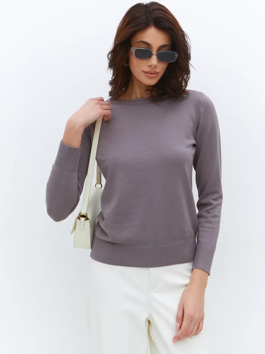 Джемпер кофта с длинным рукавом офисный