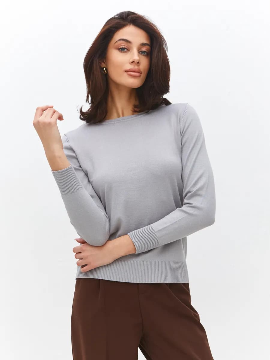 Джемпер кофта с длинным рукавом офисный