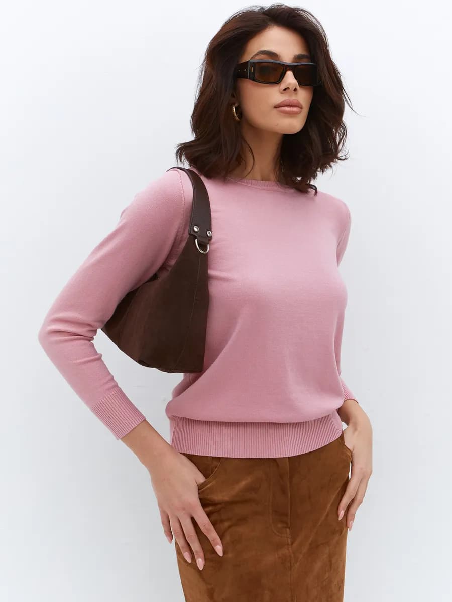 Джемпер кофта с длинным рукавом офисный