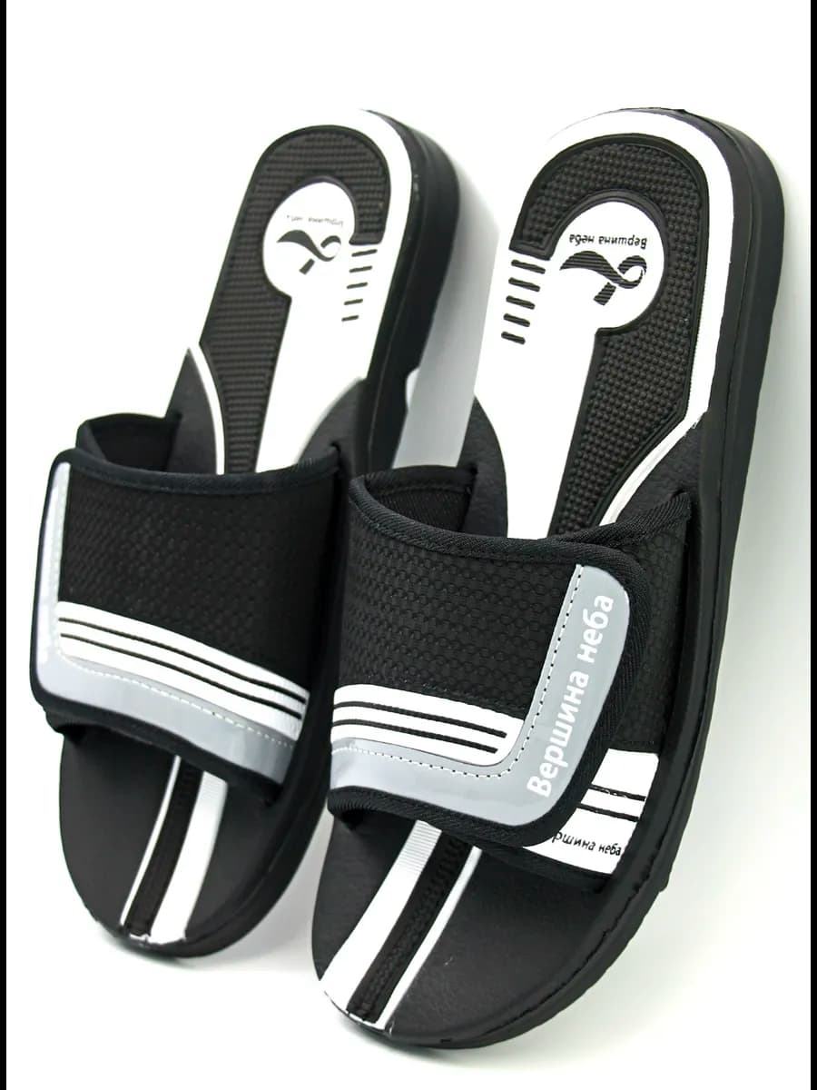 Шлепки на липучке