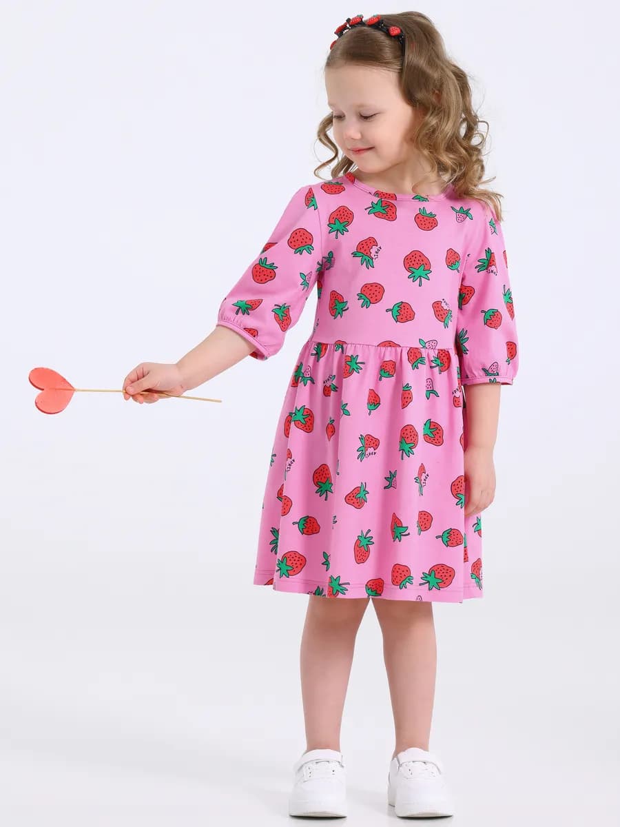 Платье нарядное в садик хлопок 100% - фото 1