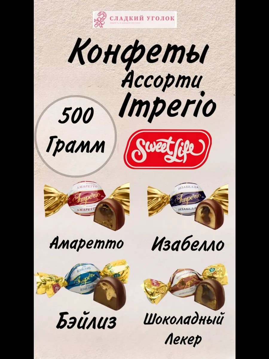Конфеты ассорти Imperio