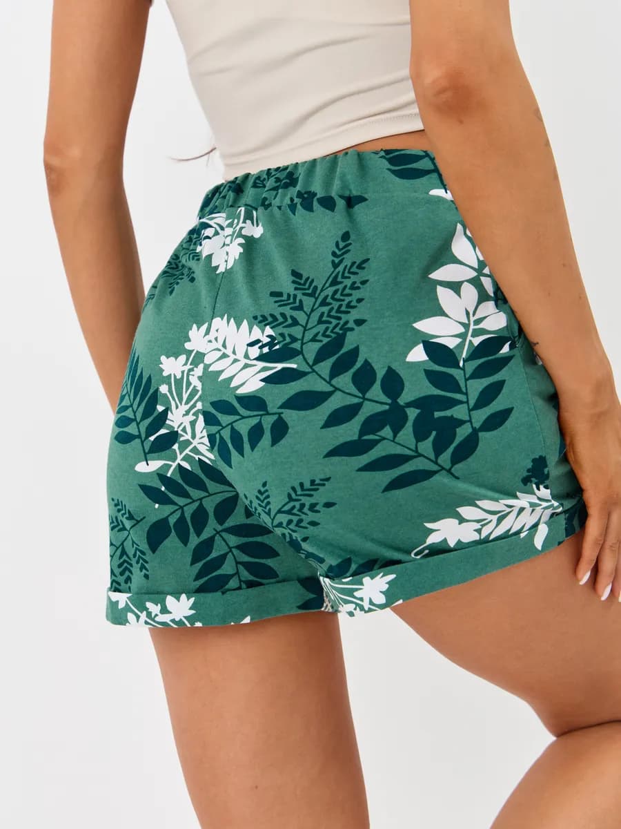 Домашние шорты хлопок короткие