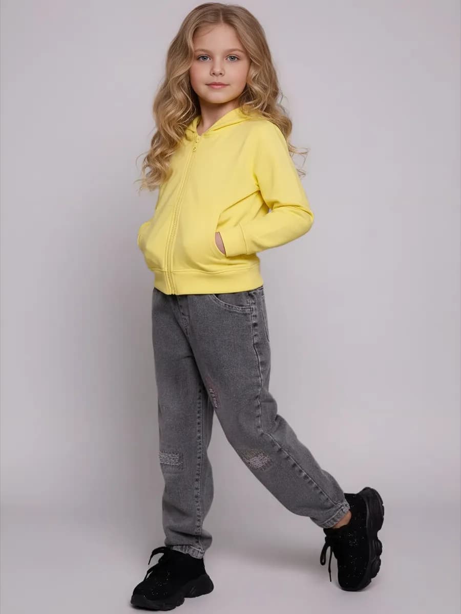 Джинсы бананы на резинке