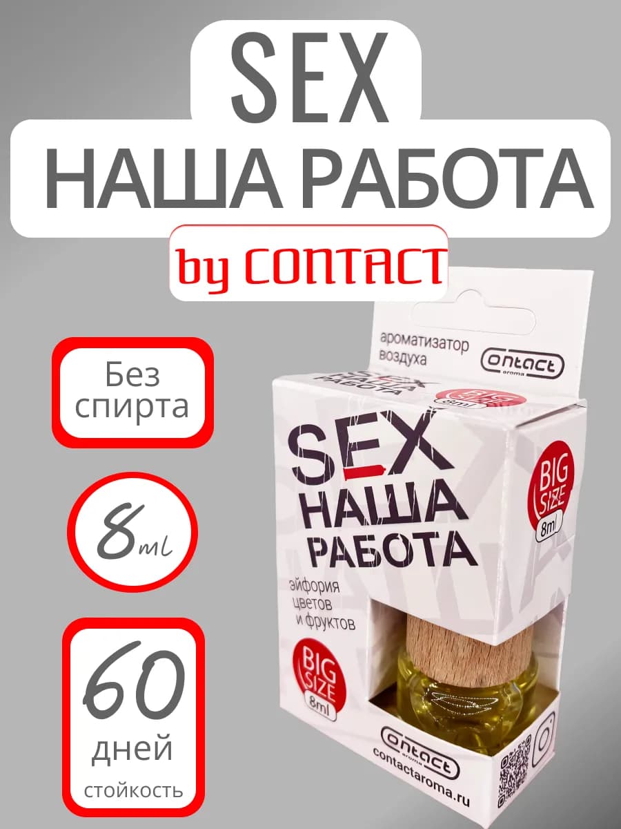 Ароматизатор в машину пахучка автопарфюм SEX НАША РАБОТА