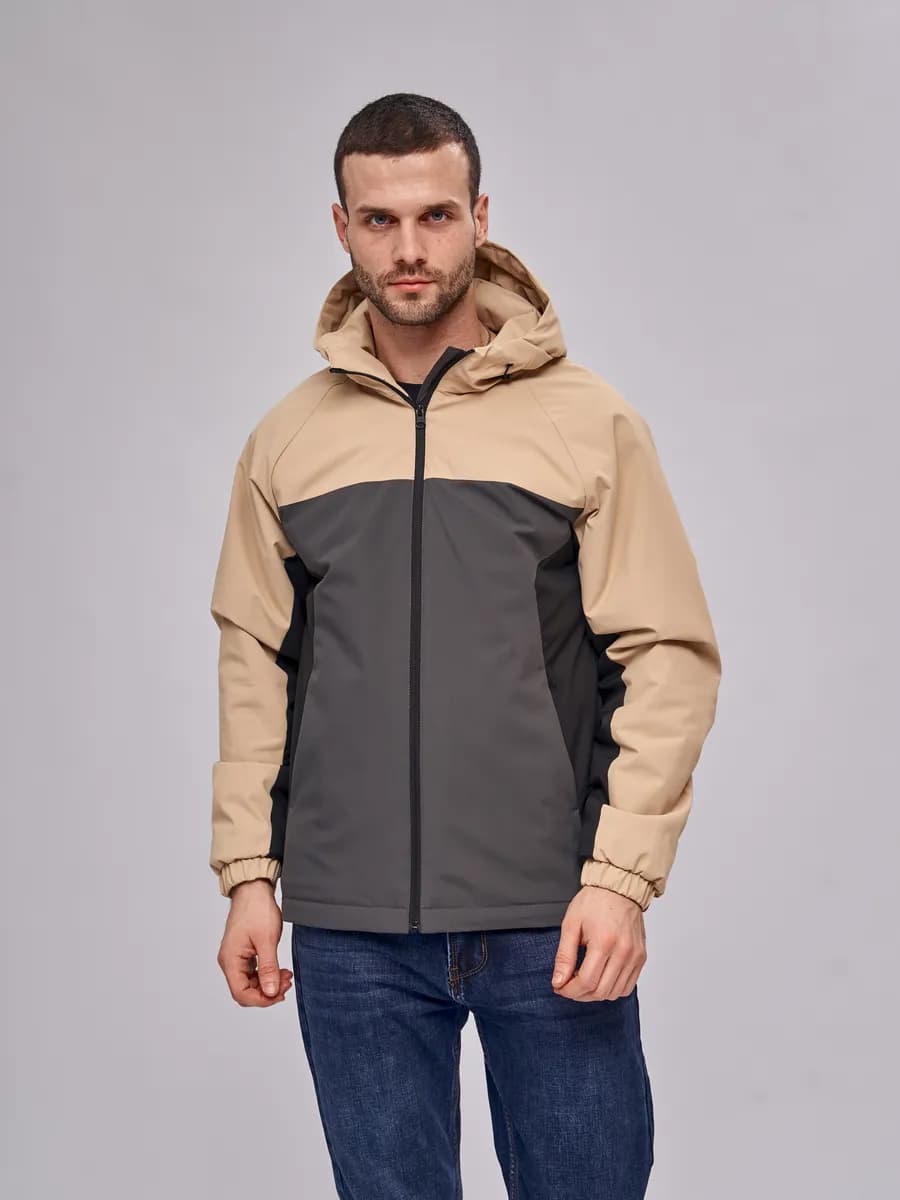 Куртка демисезонная ветровка с капюшоном