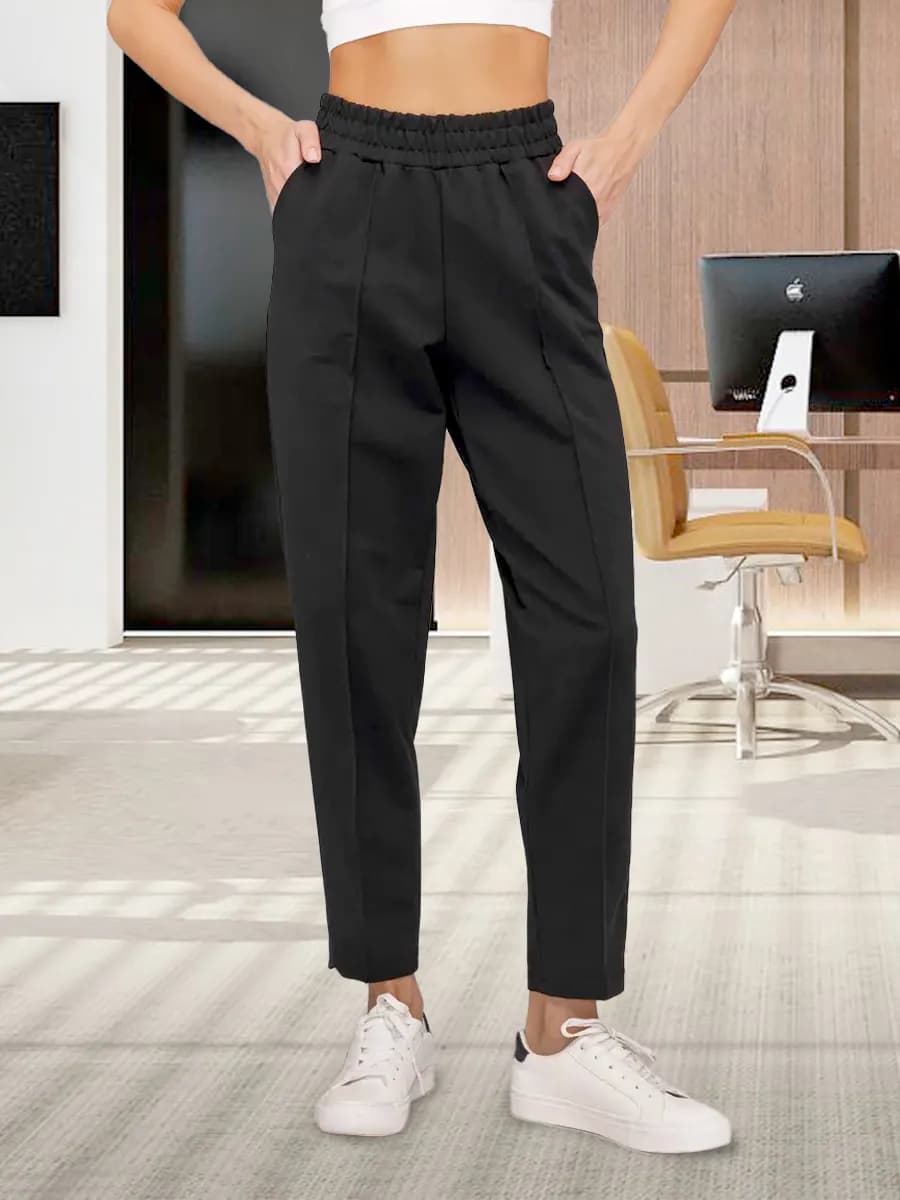 Брюки бананы спортивные укороченные 7 8 на резинке