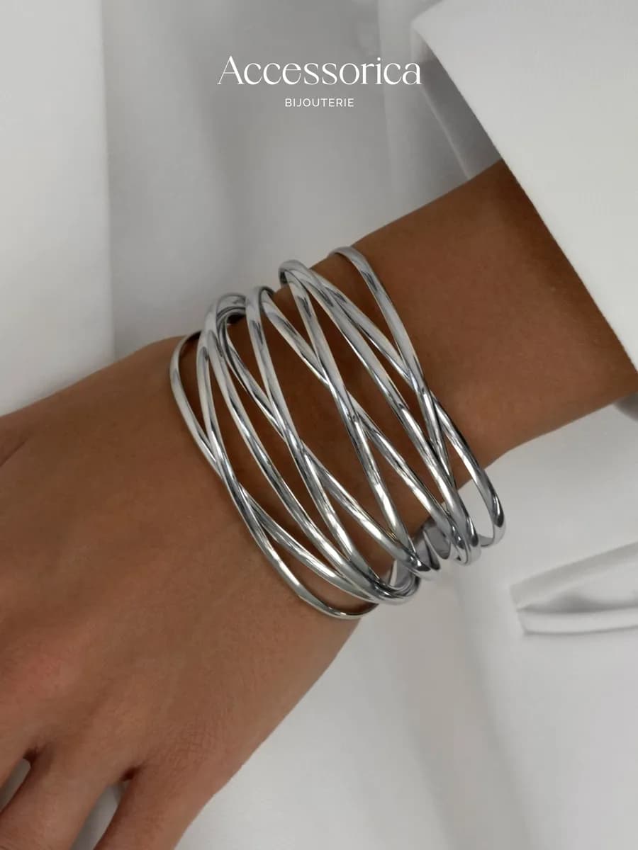 Браслет на руку широкий бижутерия Accessorica