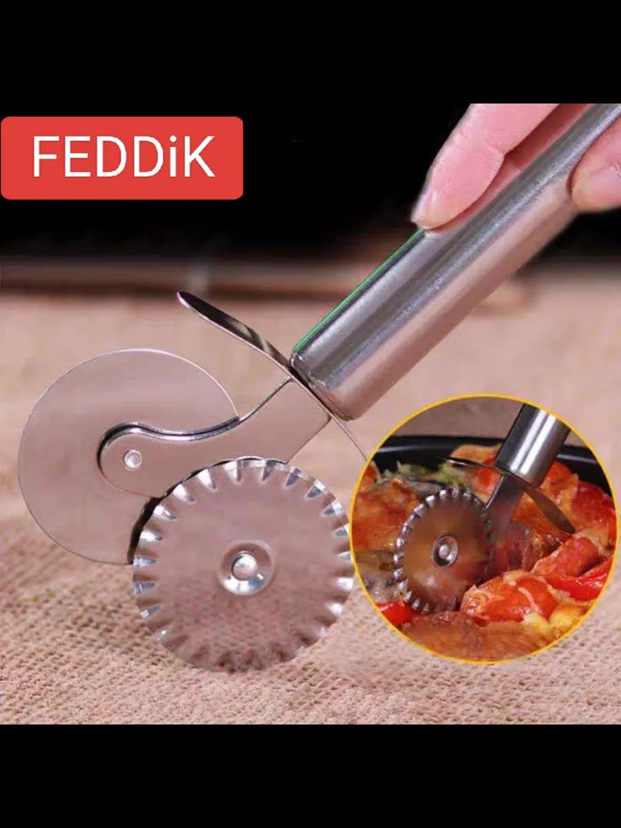 Нож для пиццы и теста пиццерезка тесторезка