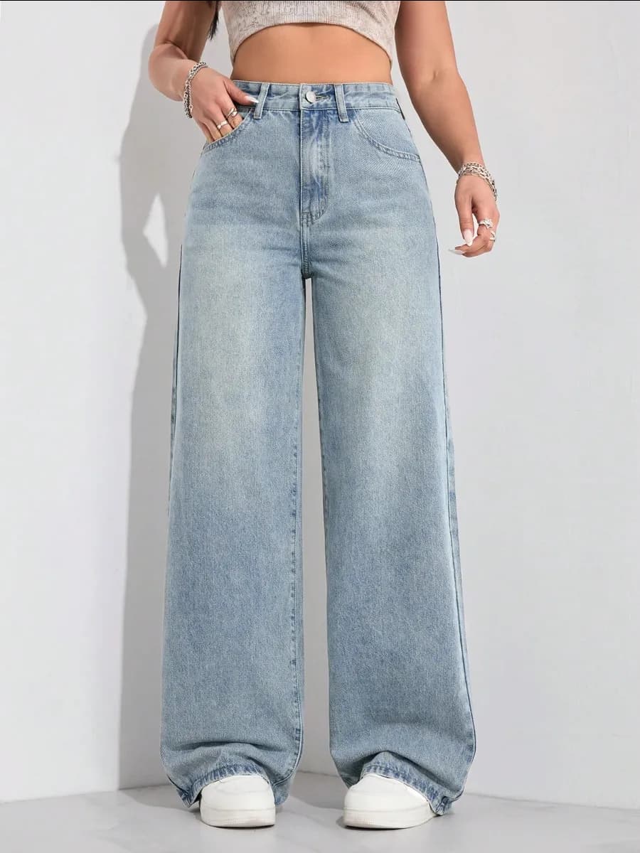 Джинсы трубы