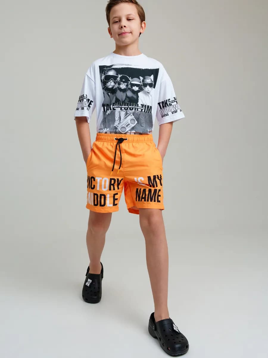 Плавательные шорты длинные для подростка