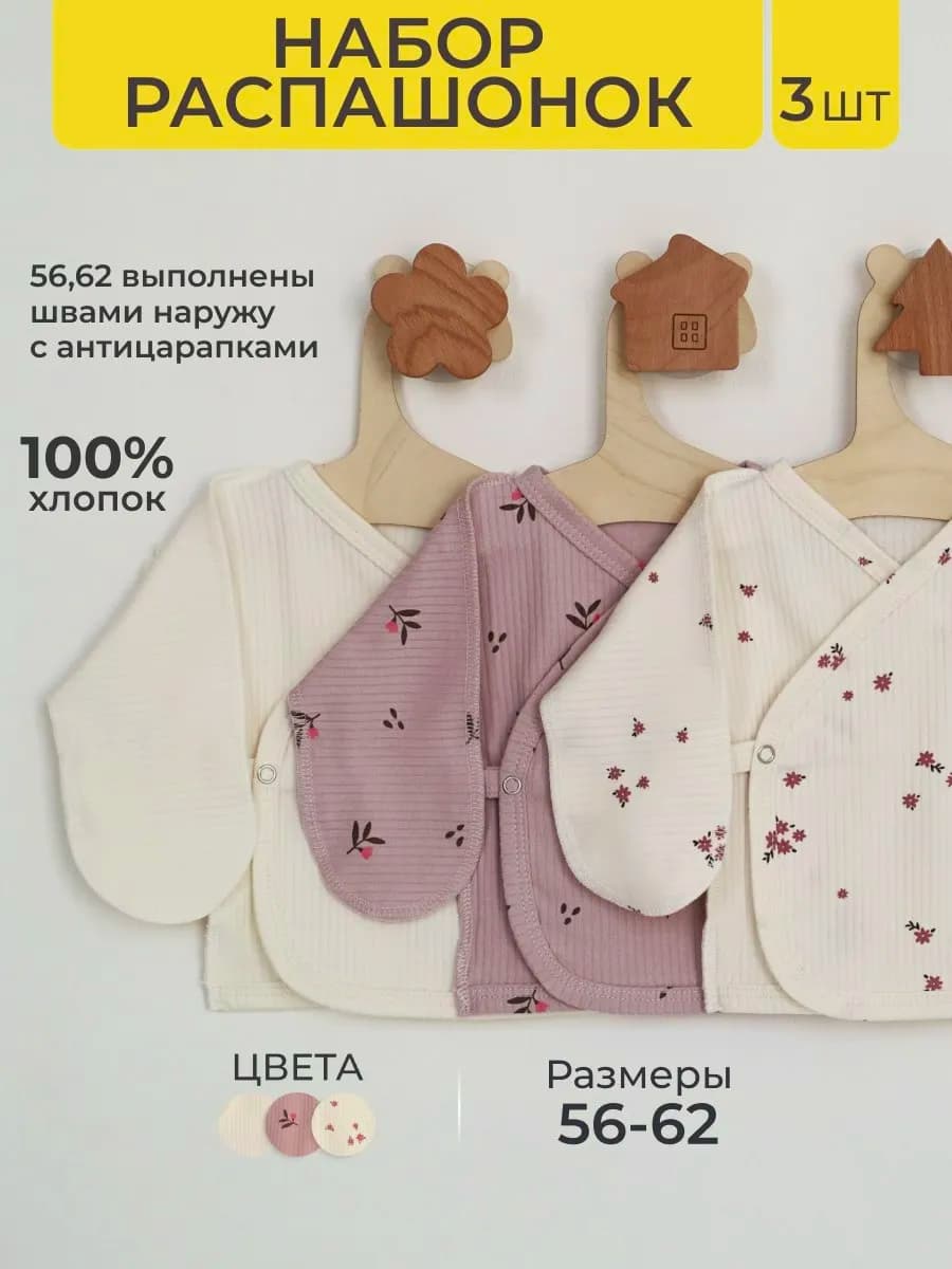 Распашонки для новорожденных