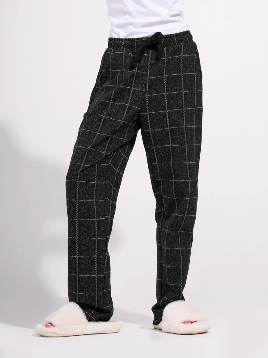 Брюки с принтом