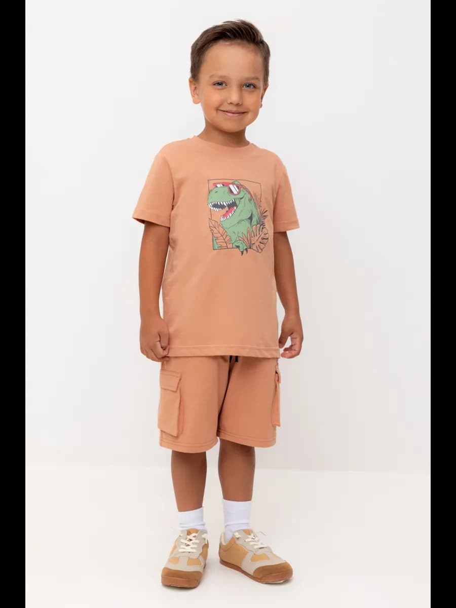 Шорты для мальчика хлопковые на резинке