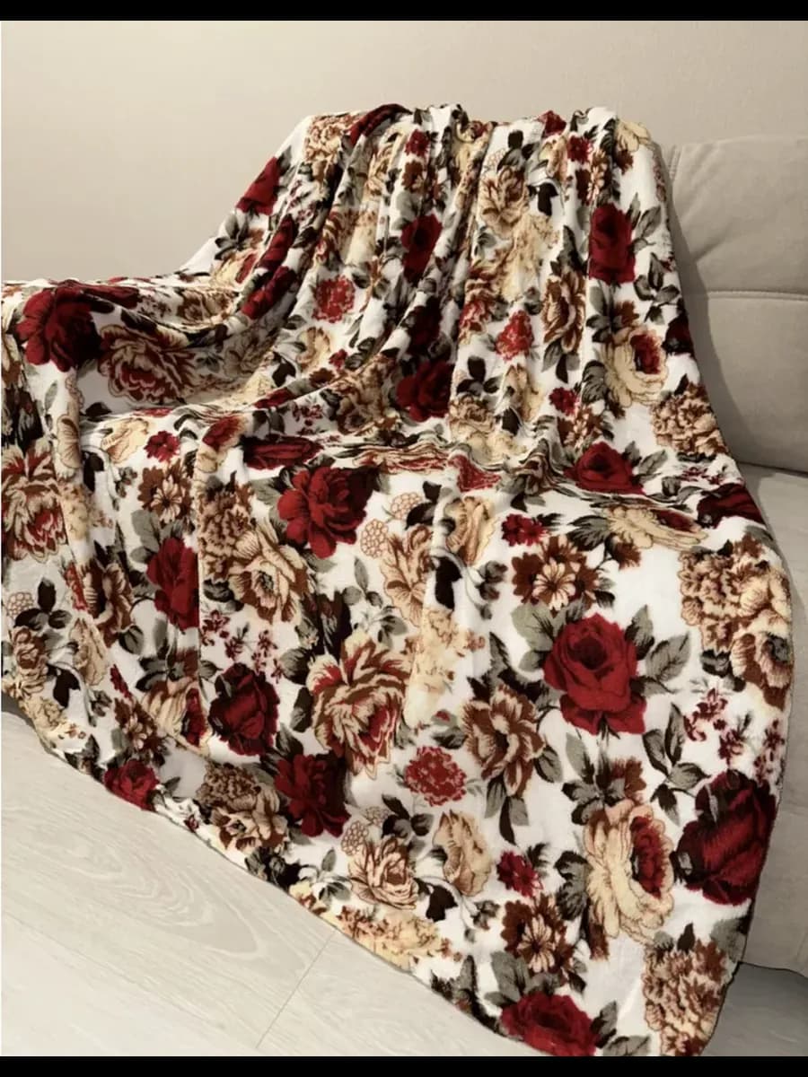 Плед покрывало на диван и кровать 180×200