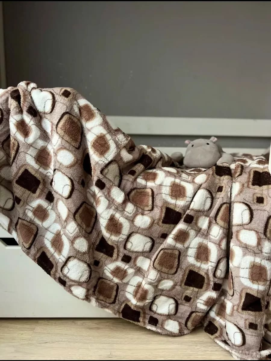 Плед покрывало на диван и кровать 180×200