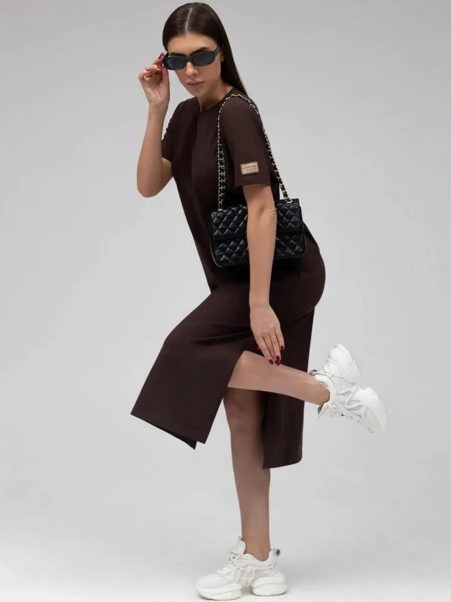 Платье футболка длинное подростков оверсайз беременных