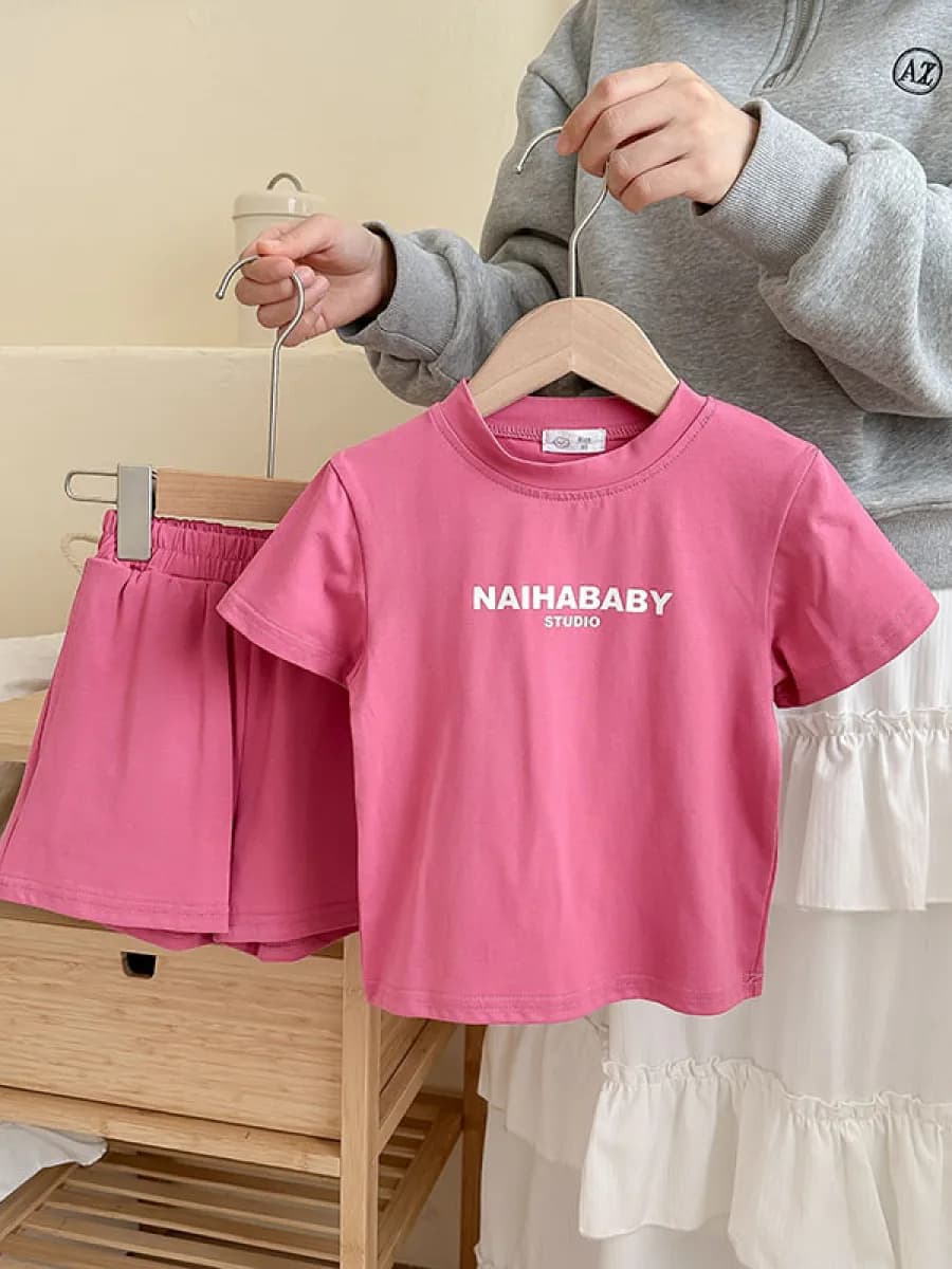 Костюм детский футболка с шортами