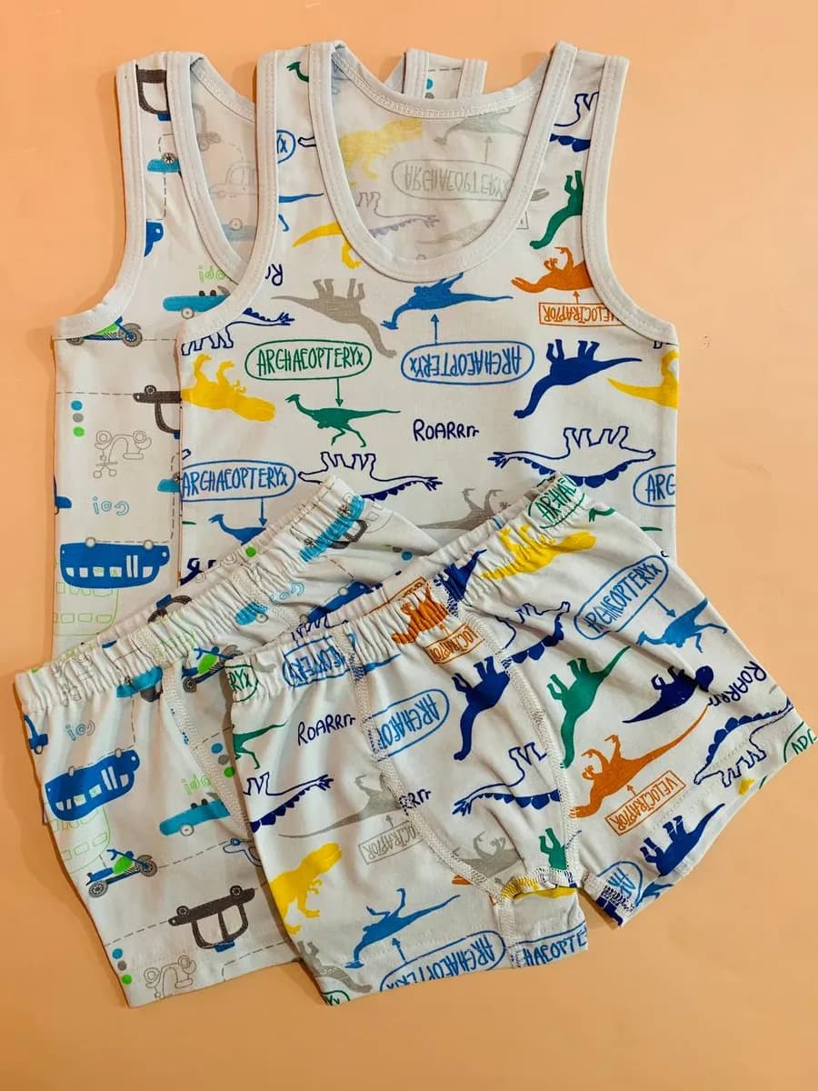 набор майка и трусы для мальчика 2 шт