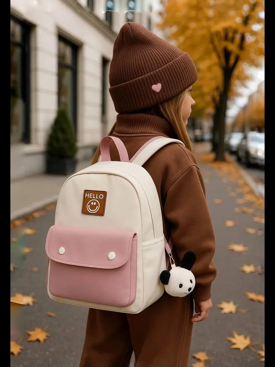 Рюкзак детский для девочек в садик дошкольный