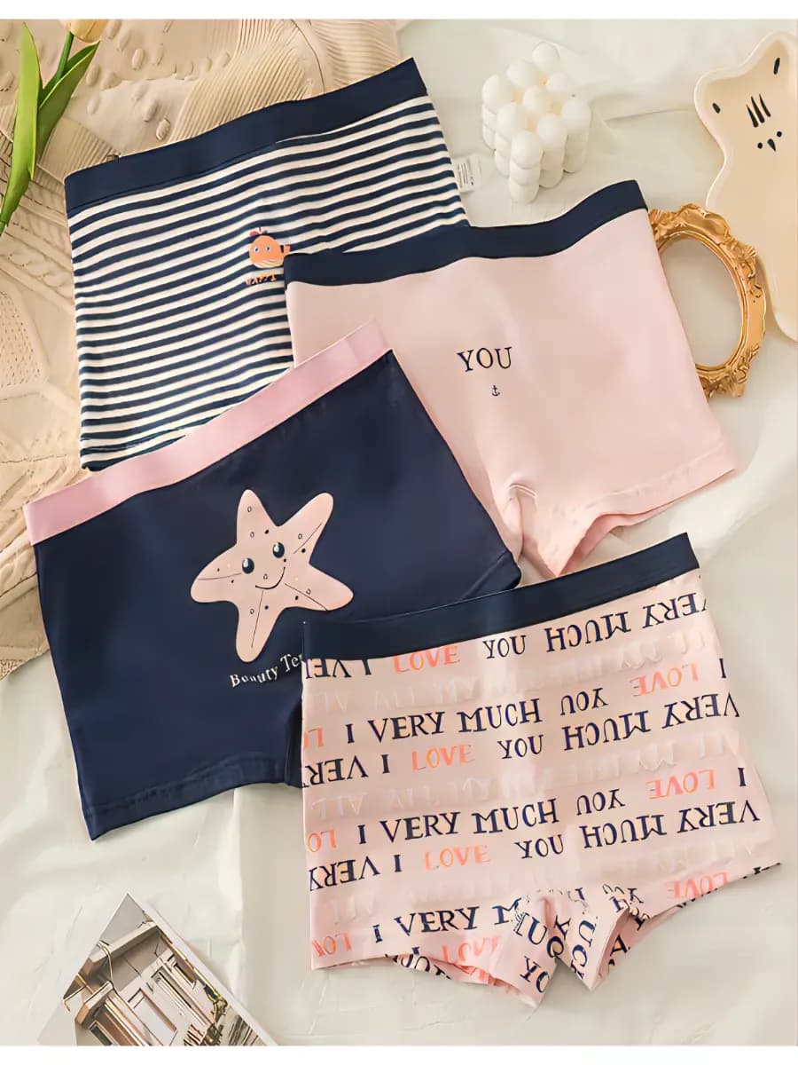 Трусы боксеры комплект 4 шт - фото 1