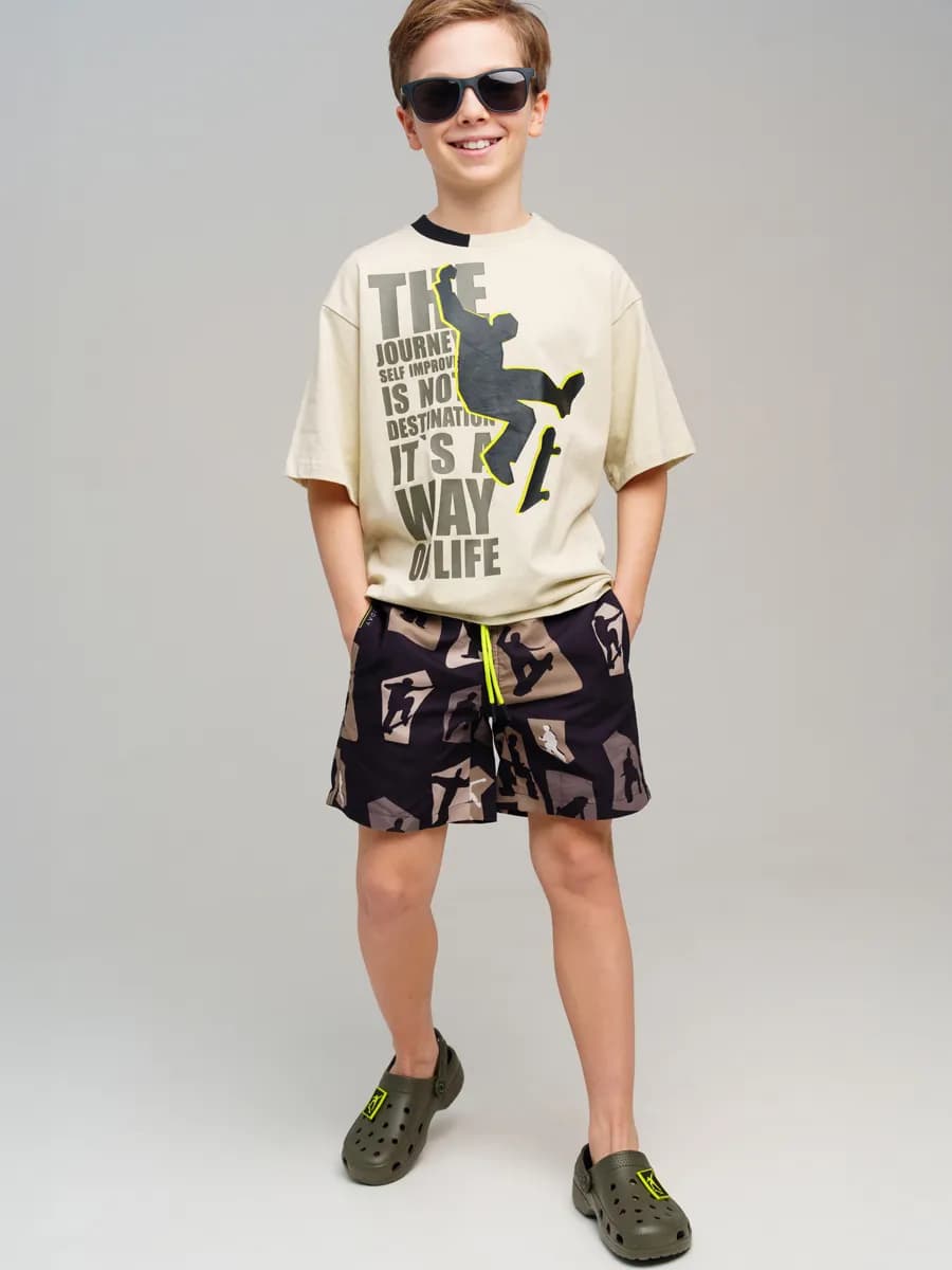 Плавательные шорты длинные для подростка