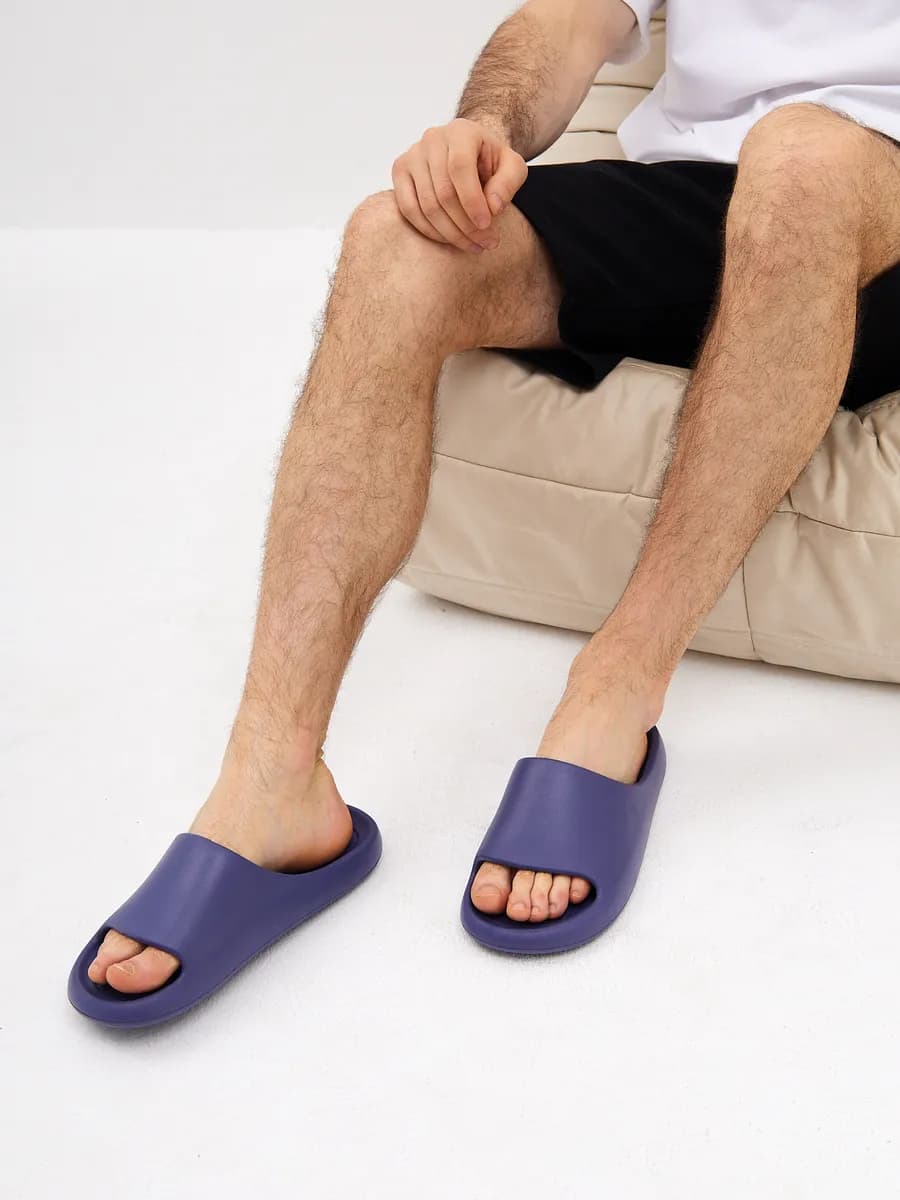 Шлепки резиновые пляжные