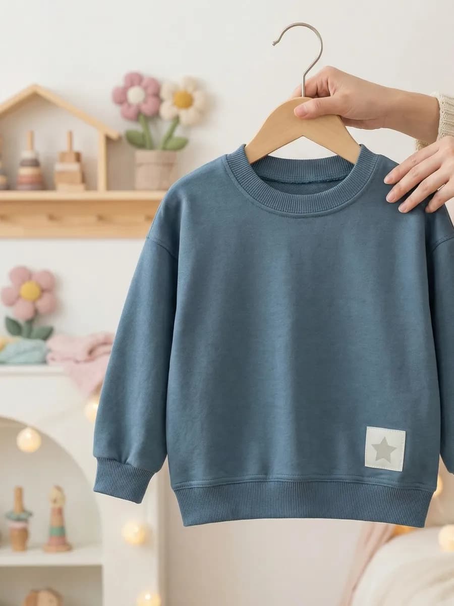 Свитшот детский кофта оверсайз лонгслив в садик