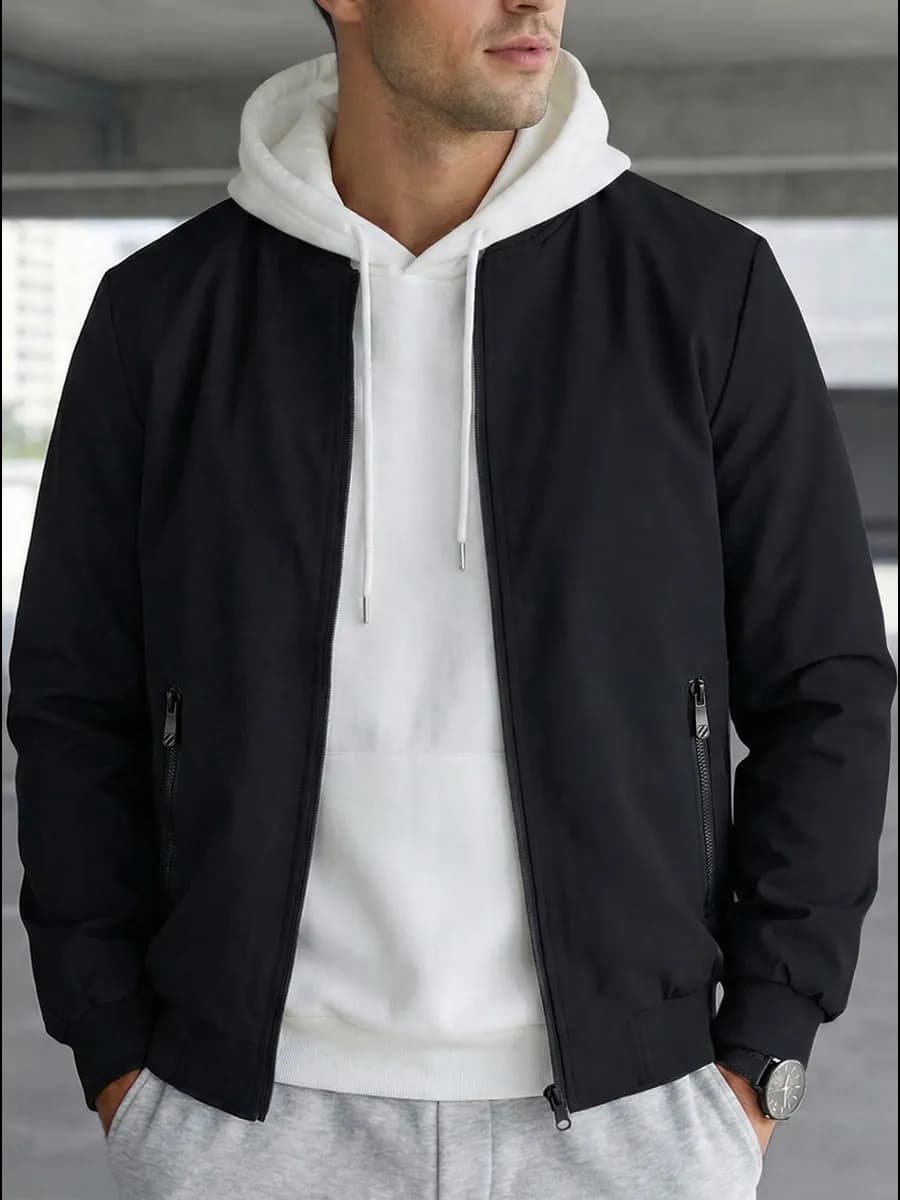 Бомбер ветровка легкая демисезонная