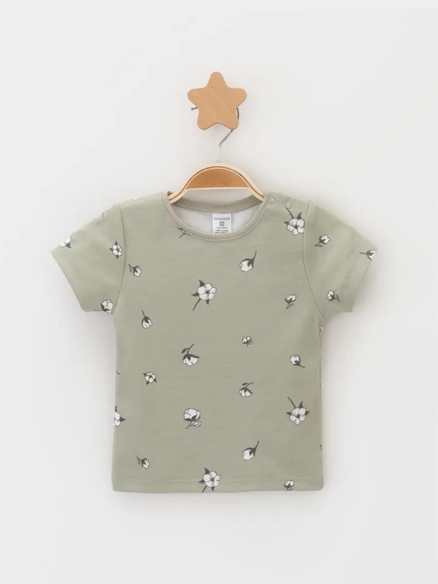 Хлопковая футболка для девочки