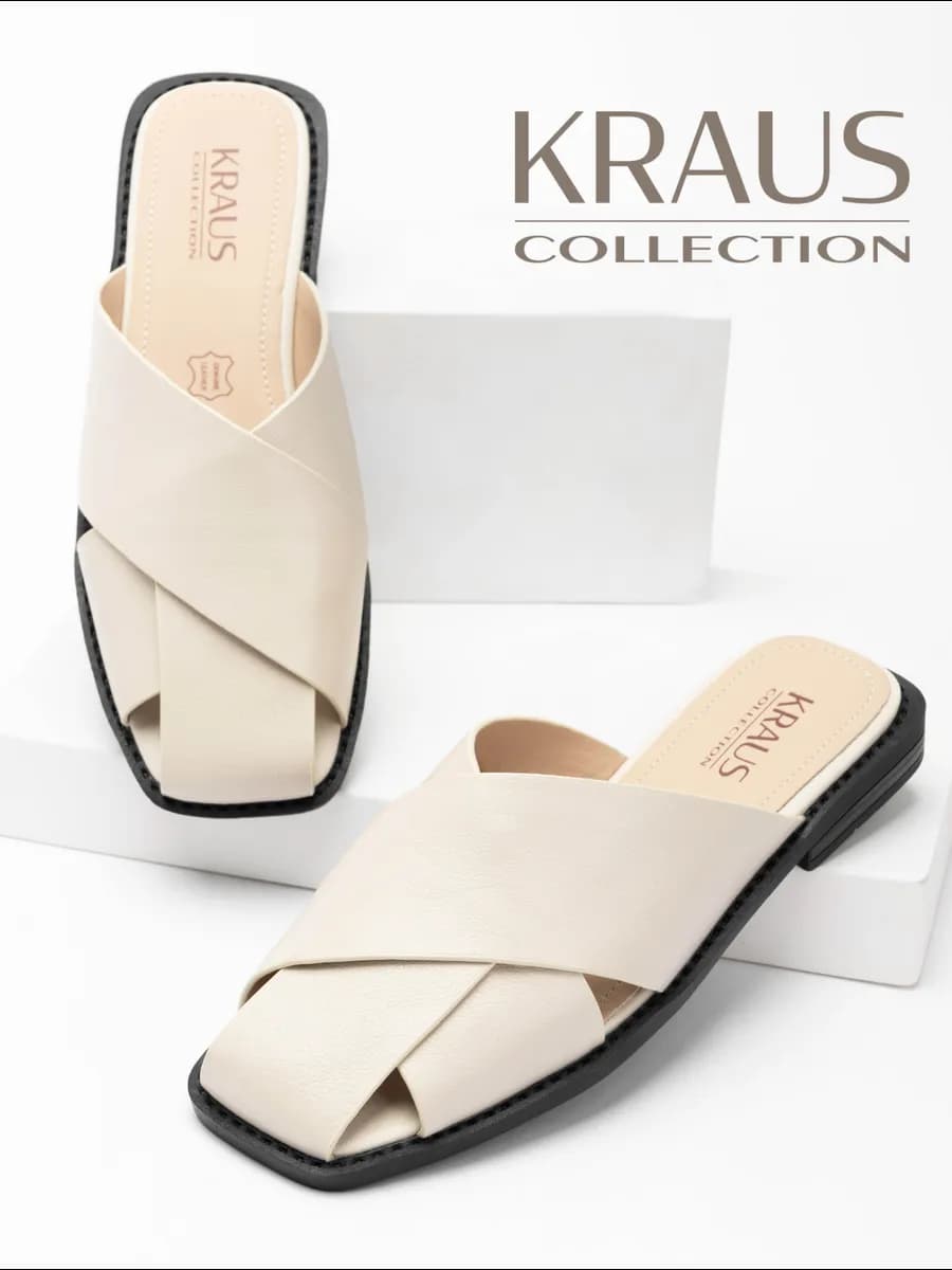 Мюли женские натуральная кожа