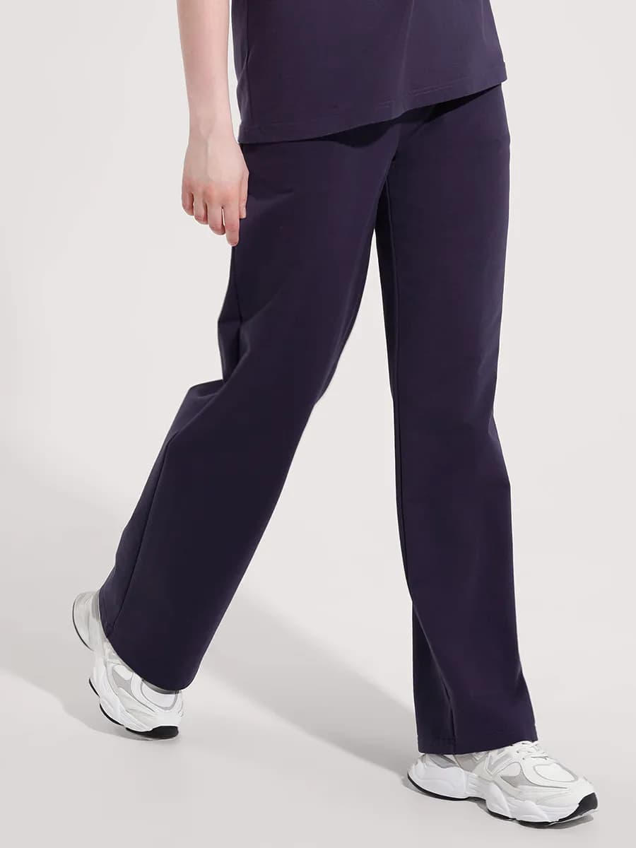 Брюки спортивные прямые футер