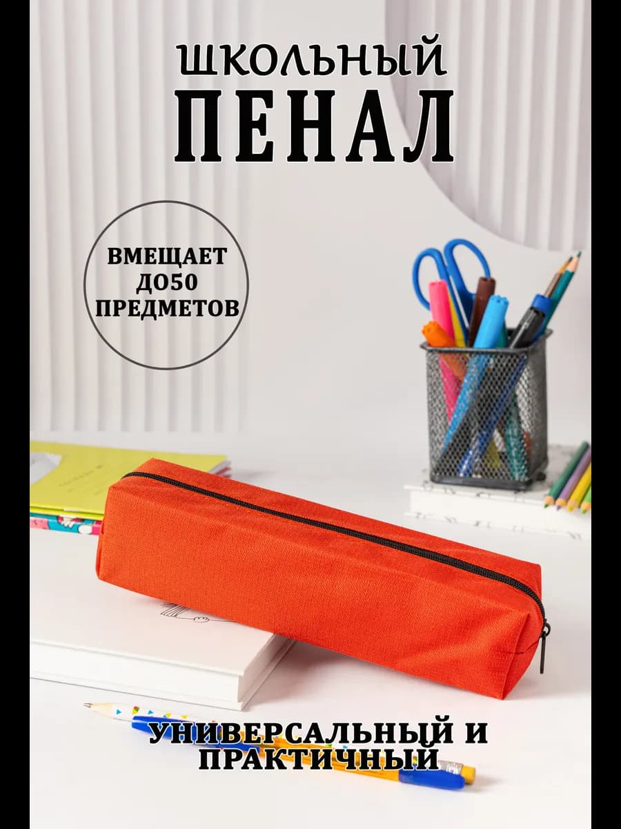 Пенал школьный эстетичный минимализм