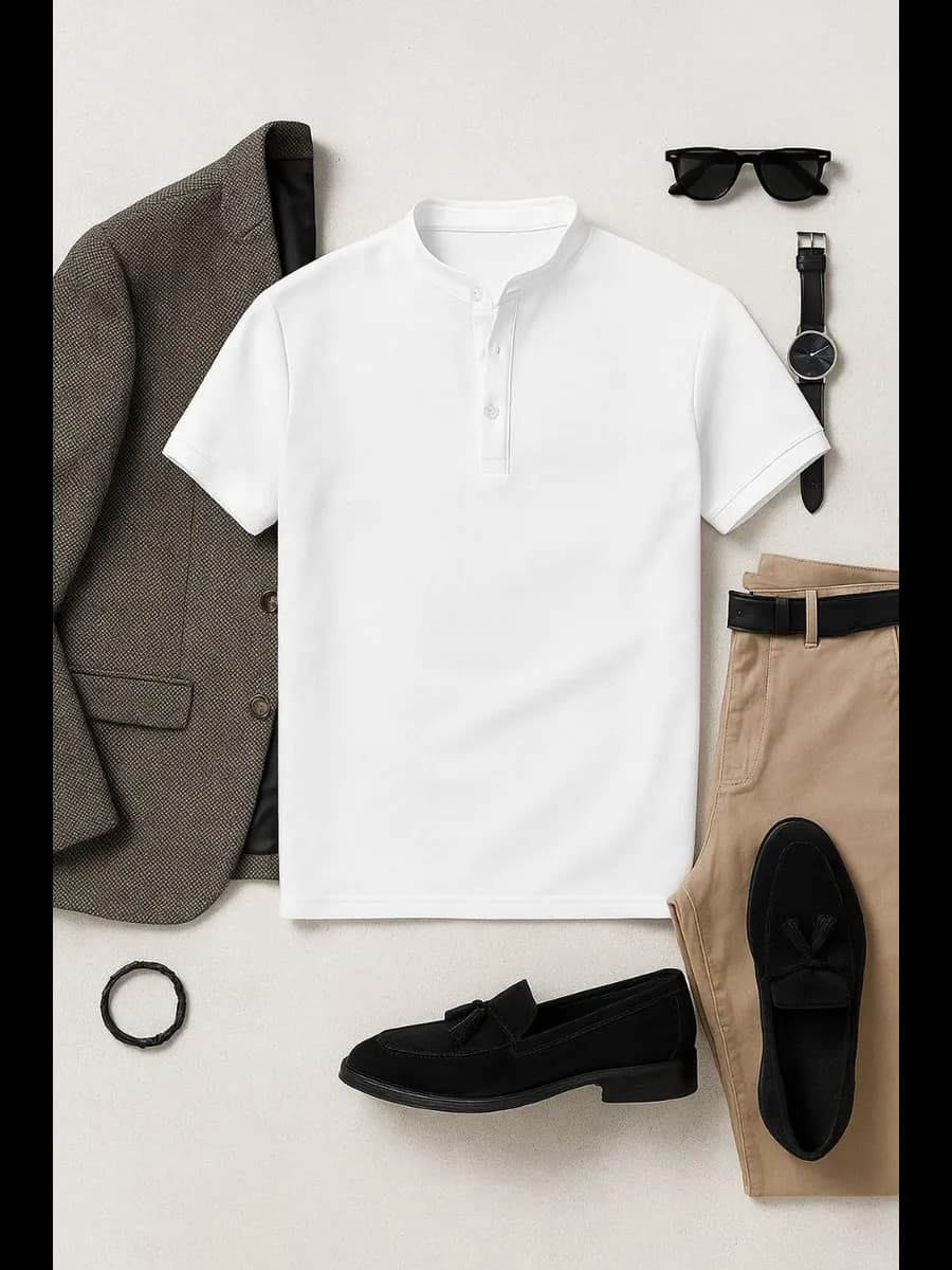 Футболка поло с коротким рукавом