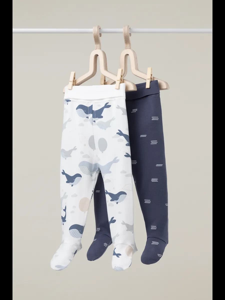 Комплект ползунков для новорожденных малышей (2 шт.)