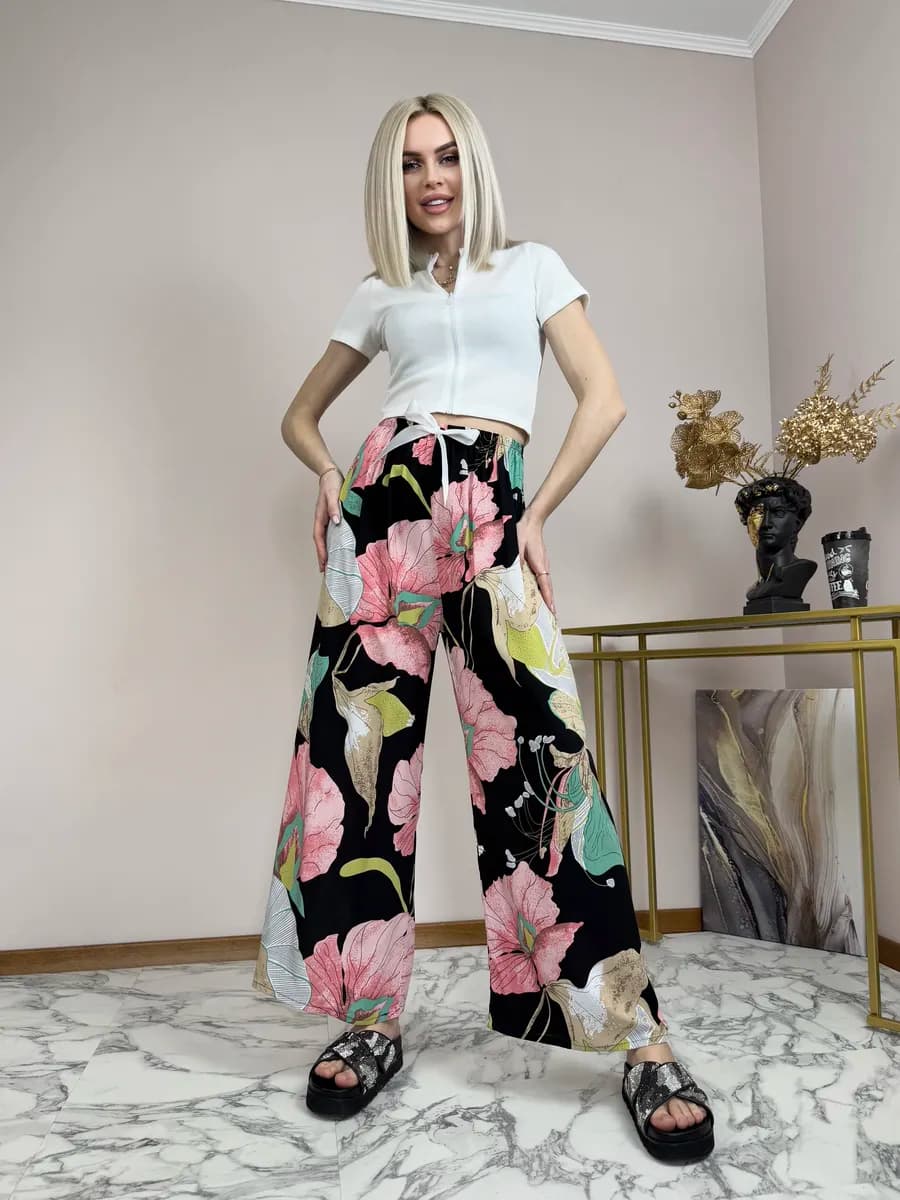 Брюки штапель женские
