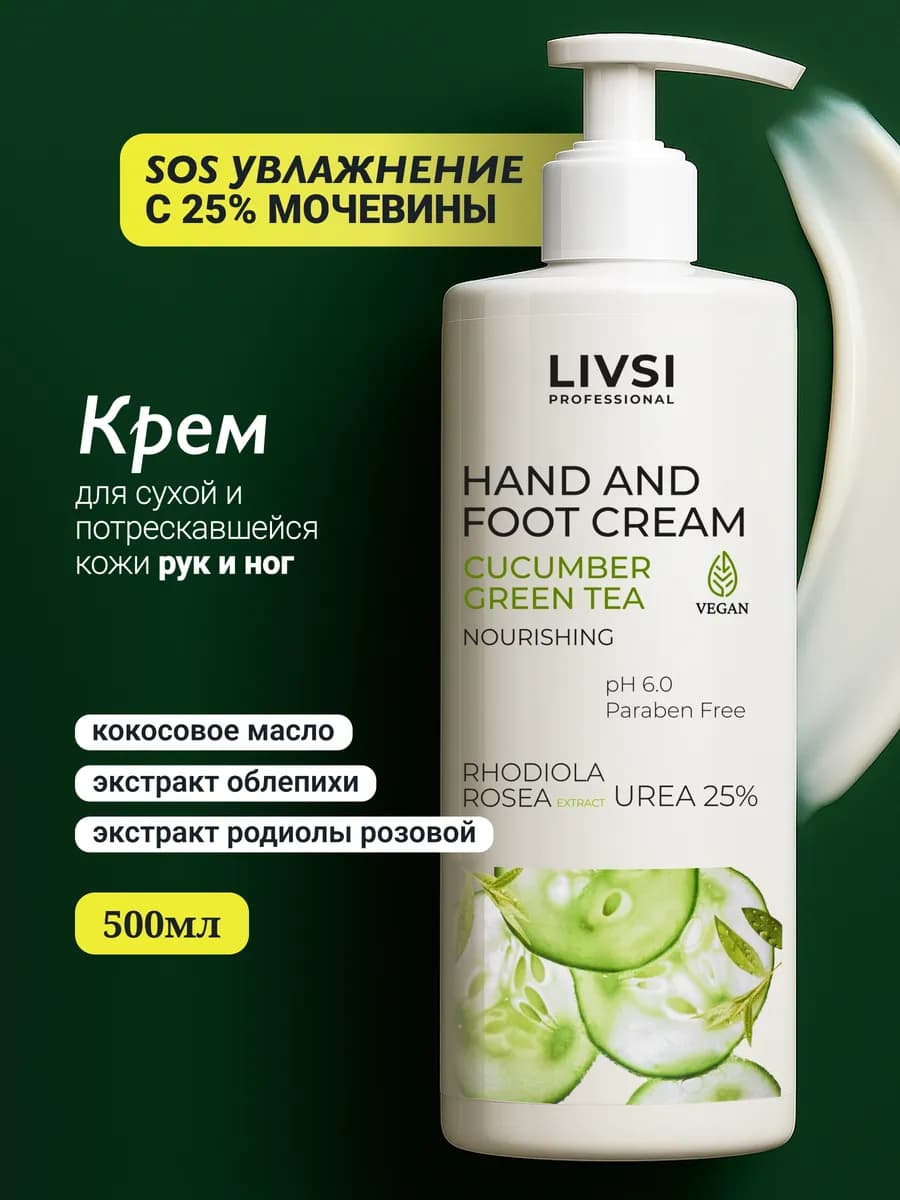 Увлажняющий крем для рук с мочевиной